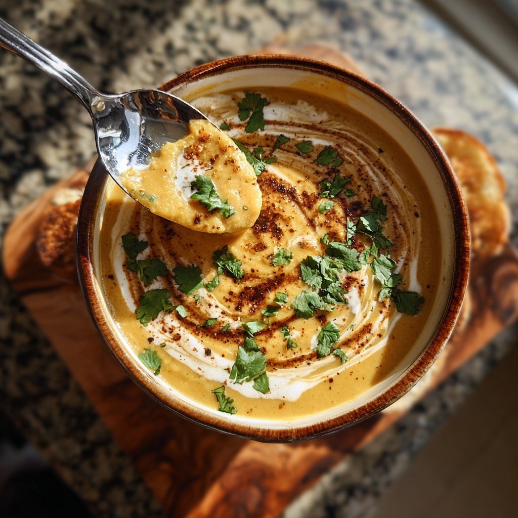 Blumenkohl Suppe Mit Curry