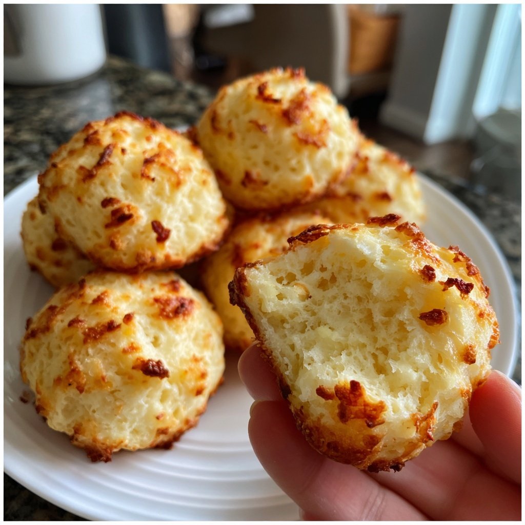 Quarkbällchen mit Zitronenschale